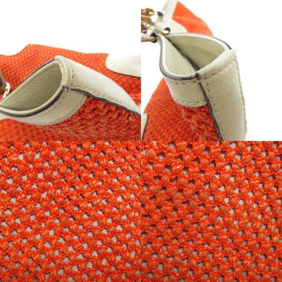 GUCCI 338965 Bamboo Handbag Leather Ladies - Picture 9 of 10